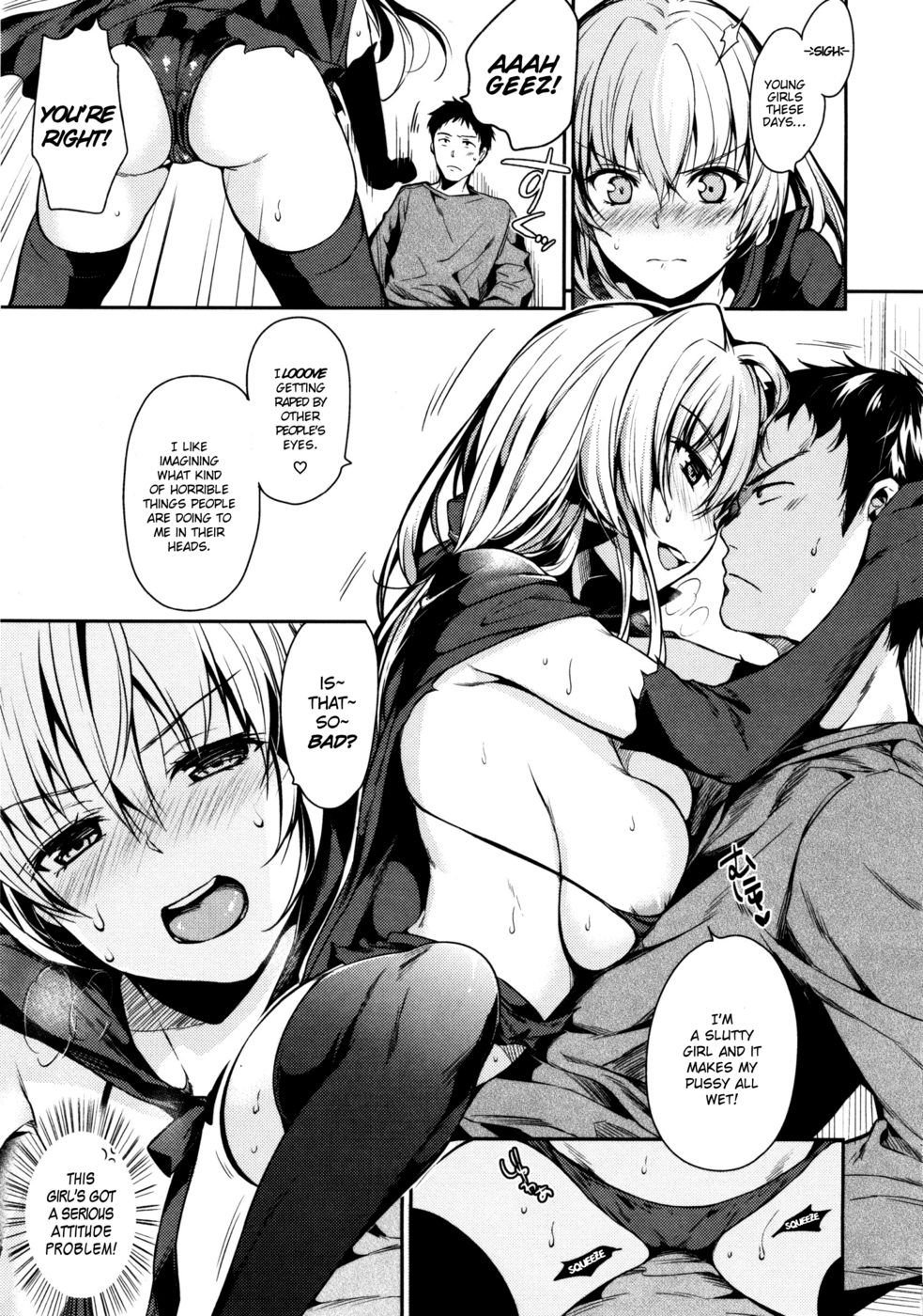 Hentai Manga Comic-Honest Amanojaku-Read-5